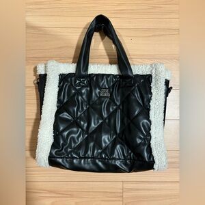 Steve Madden Fur Trim Large Capacity Bag